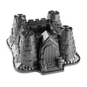 Nordic Ware 10 Cup Castle Bundt Cake Pan  Cast Aluminum